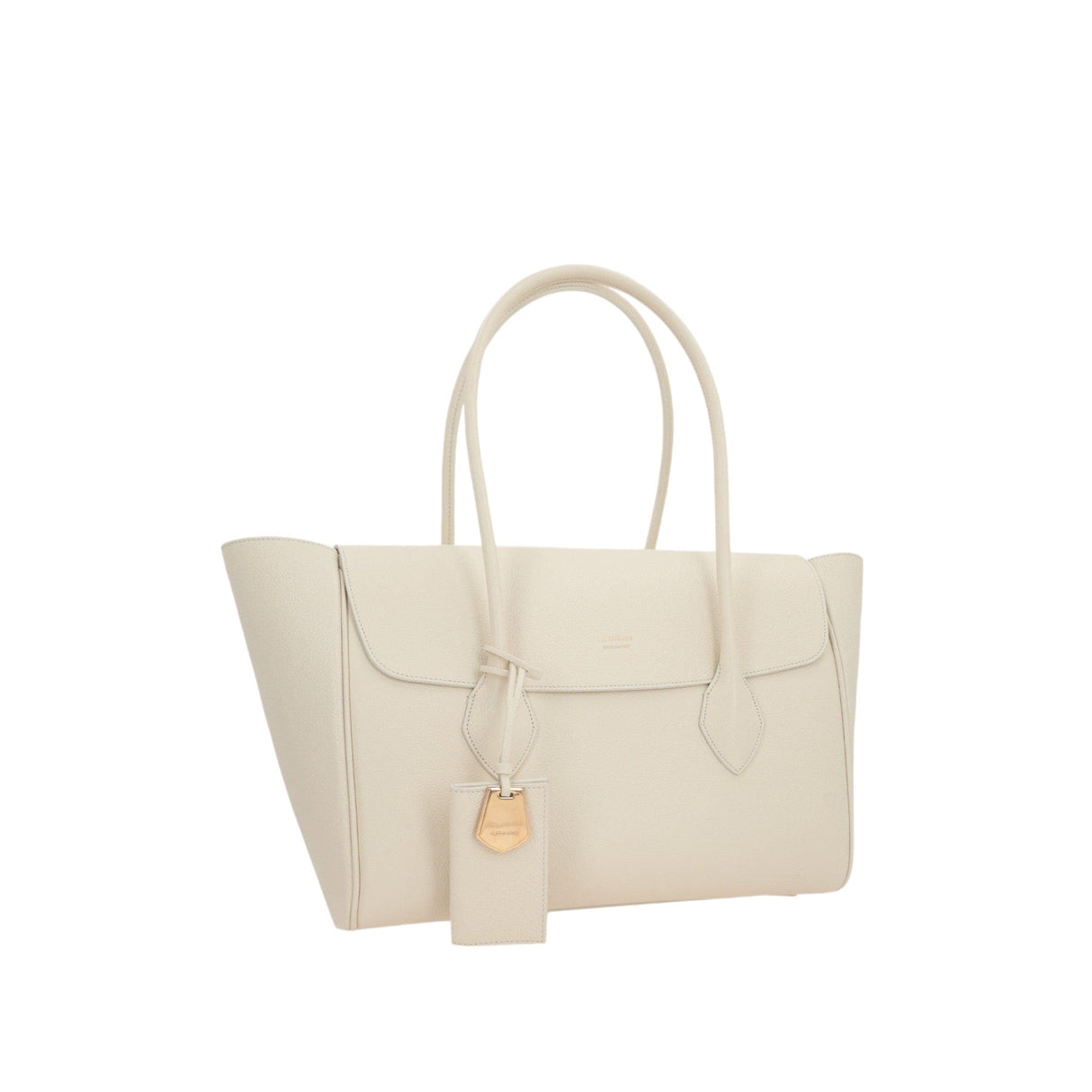 Classic Large Grainy Leather Tote Bag-FERRAGAMO-JOHN JULIA