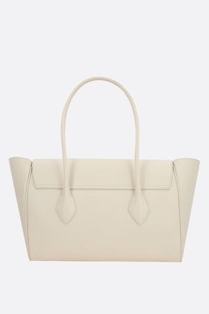 Classic Large Grainy Leather Tote Bag-FERRAGAMO-JOHN JULIA