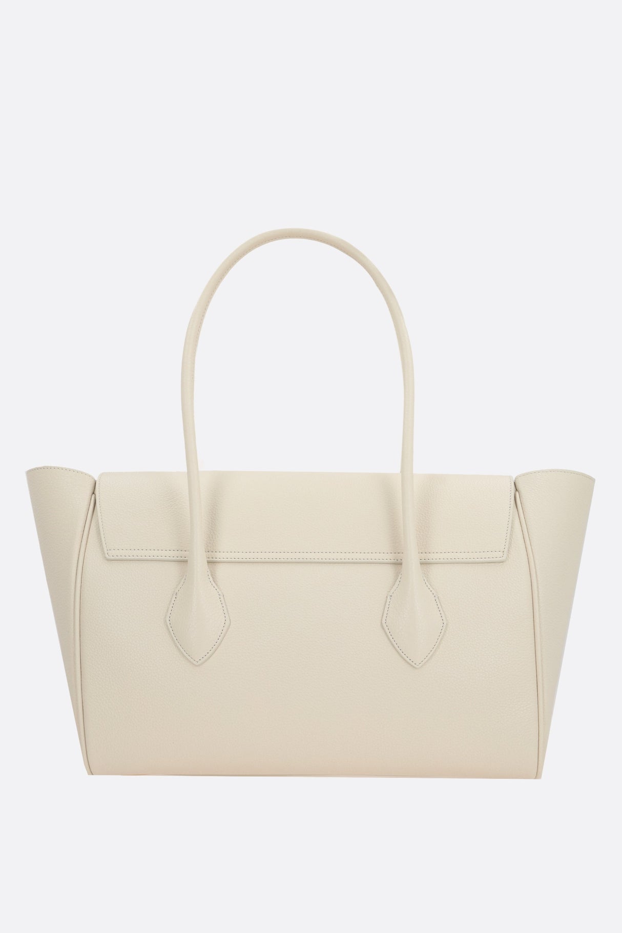 Classic Large Grainy Leather Tote Bag-FERRAGAMO-JOHN JULIA