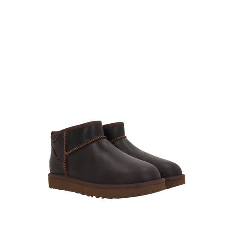 Classic Ultra Mini Regenerated Leather Ankle Boots-UGG-JOHN JULIA