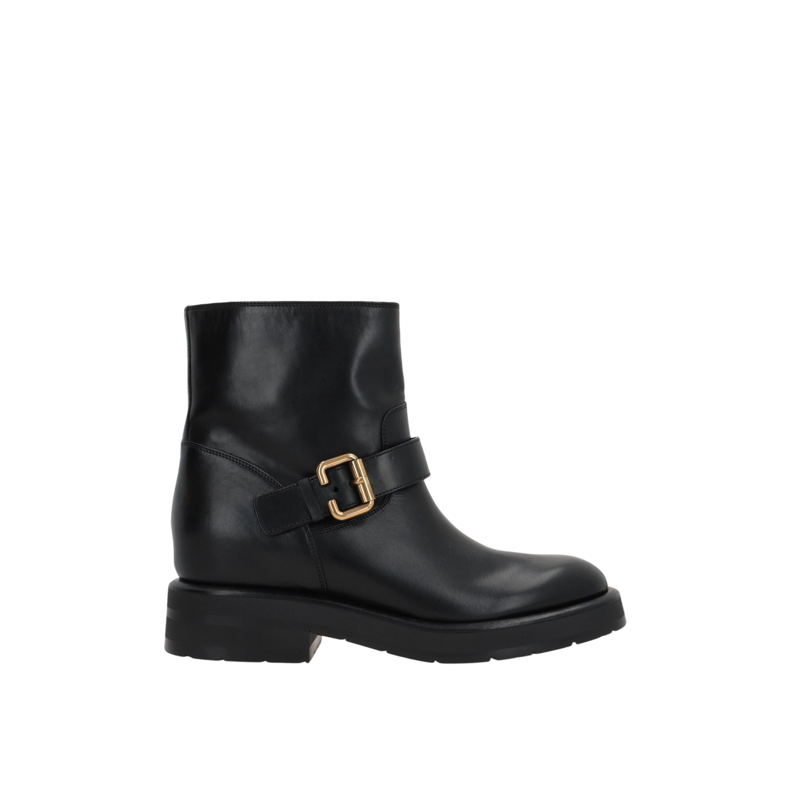 Coddington Smooth Leather Ankle Boots-CHLOÉ-JOHN JULIA