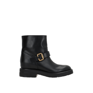 Coddington Smooth Leather Ankle Boots-CHLOÉ-JOHN JULIA