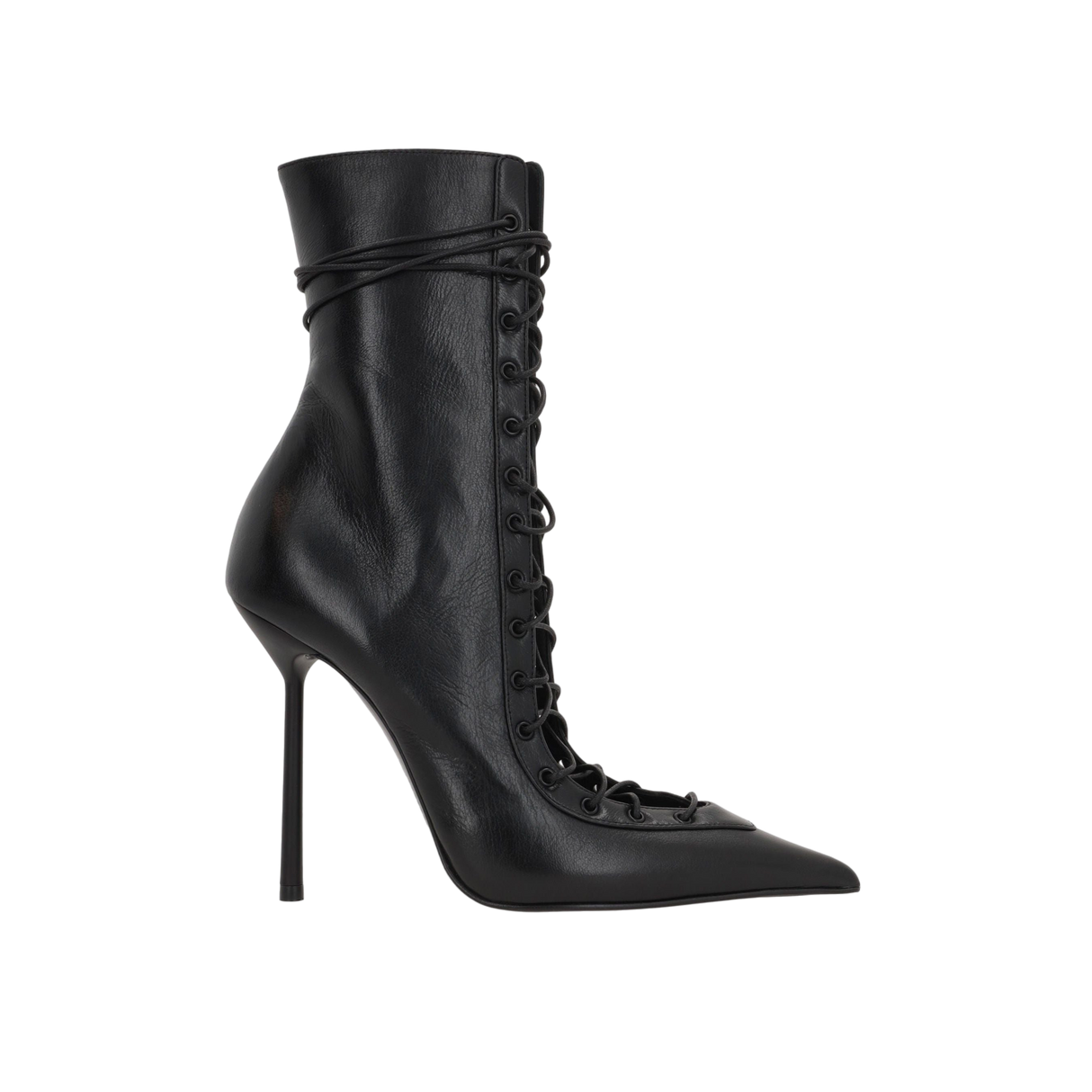 Colette Smooth Leather Ankle Boots-LE SILLA-JOHN JULIA