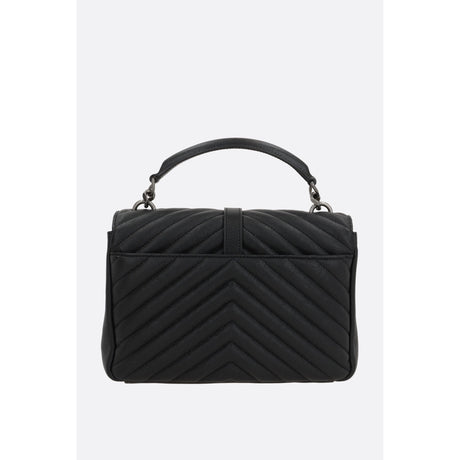 Collége Medium Quilted Nappa Crossbody Bag-SAINT LAURENT-JOHN JULIA