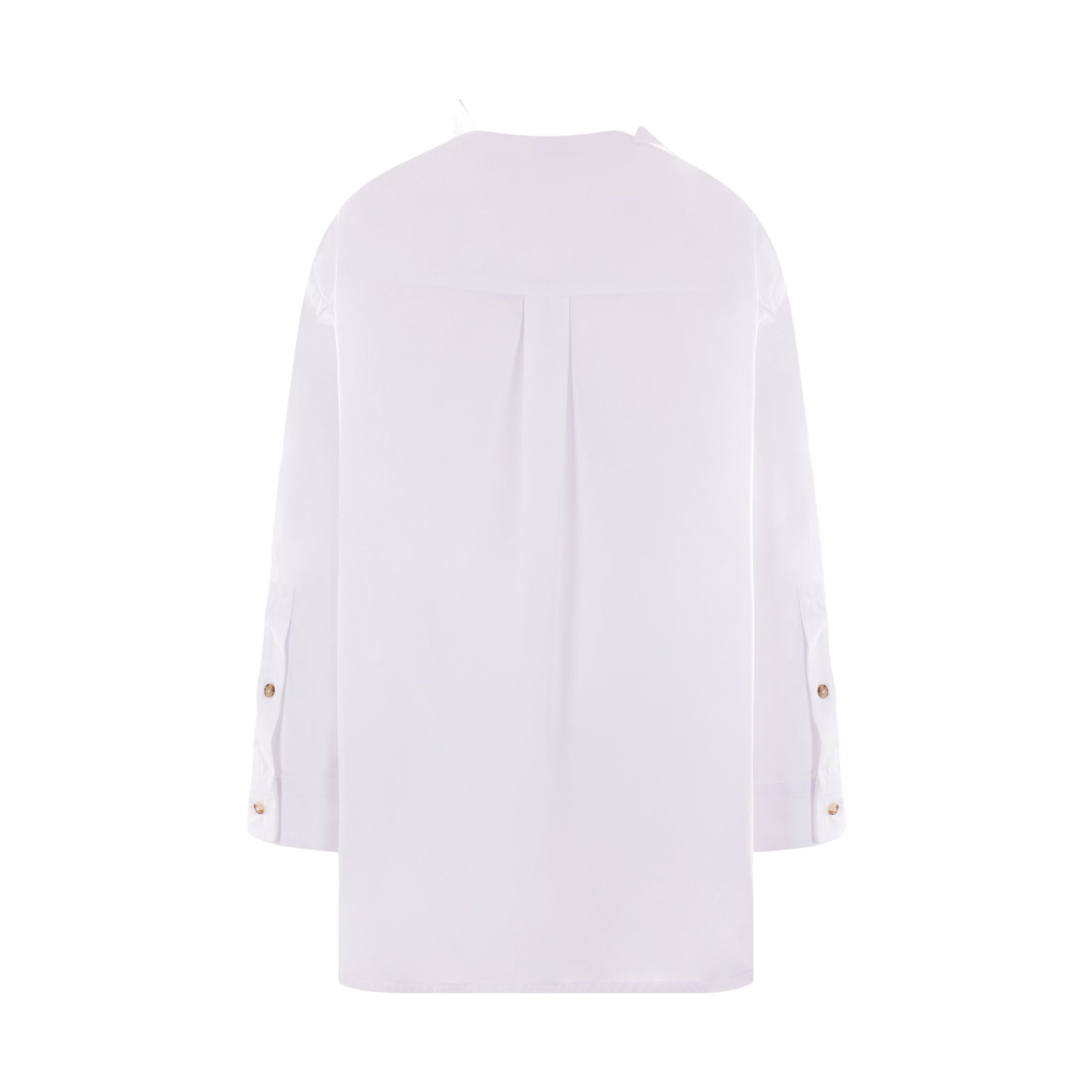 Compact Cotton Shirt-BOTTEGA VENETA-JOHN JULIA