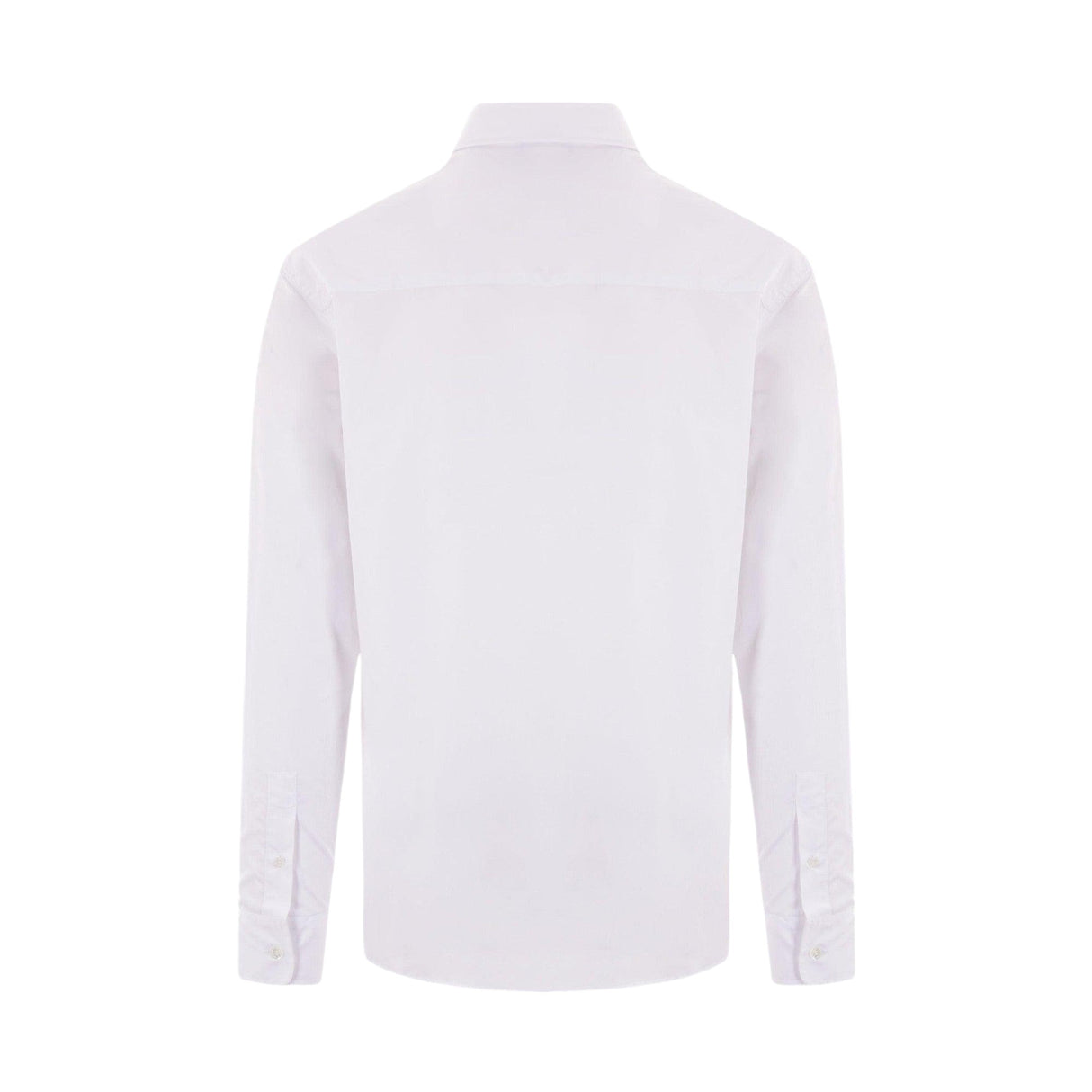 Contour Fox Head Patch Poplin Shirt-MAISON KITSUNÉ-JOHN JULIA