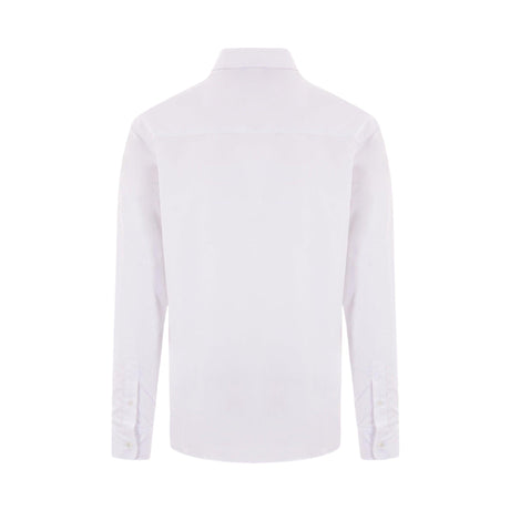 Contour Fox Head Patch Poplin Shirt-MAISON KITSUNÉ-JOHN JULIA