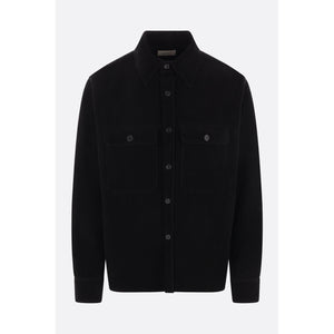 Corduroy Shirt-SAINT LAURENT-JOHN JULIA