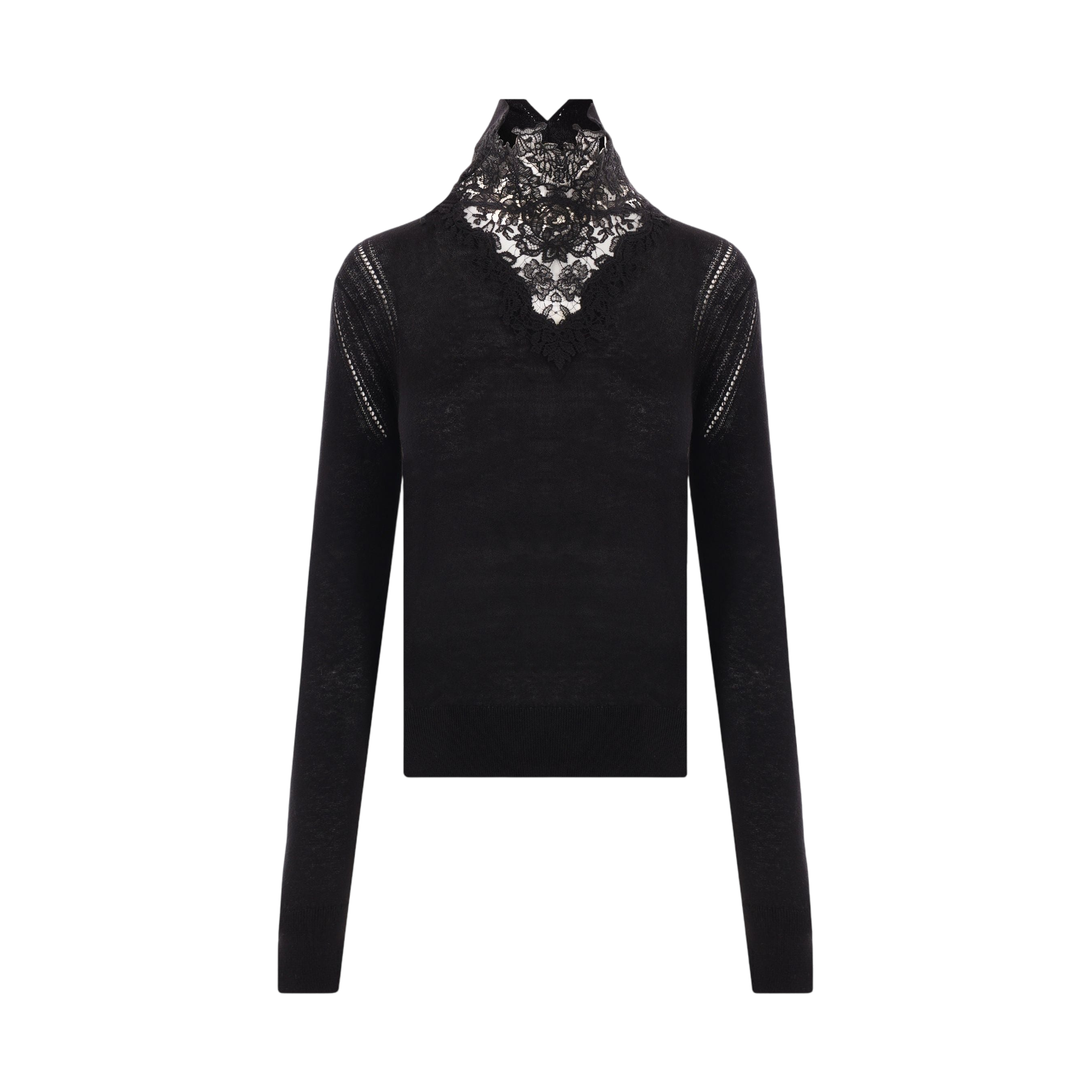 Cotton and Cashmere Sweater-ERMANNO SCERVINO-JOHN JULIA