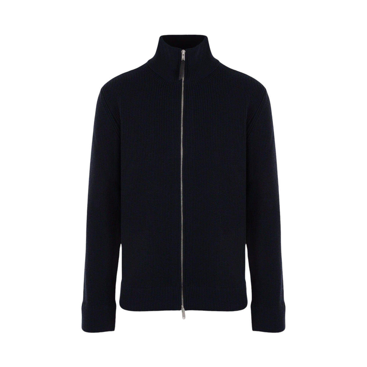 Cotton and Wool Full-zip Cardigan-MAISON MARGIELA-JOHN JULIA