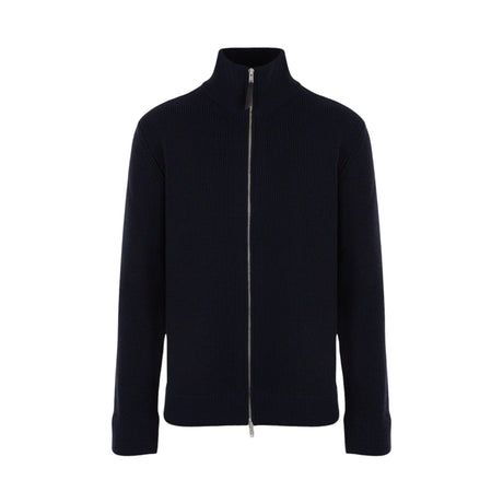 Cotton and Wool Full-zip Cardigan-MAISON MARGIELA-JOHN JULIA