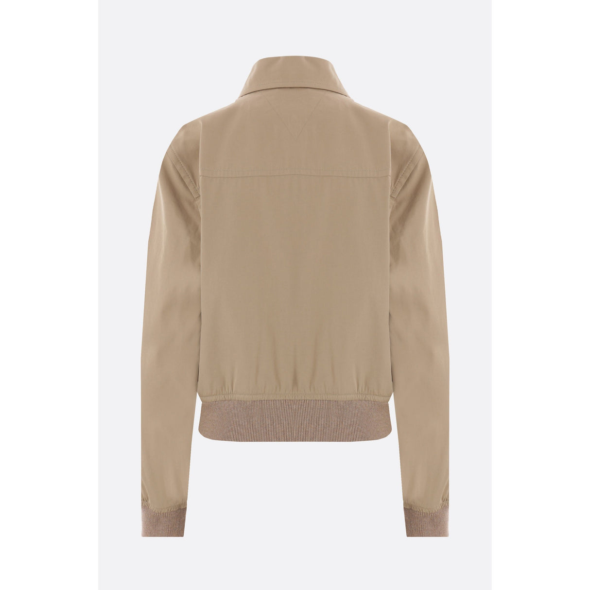 Cotton Blend Blouson Jacket-BOTTEGA VENETA-JOHN JULIA