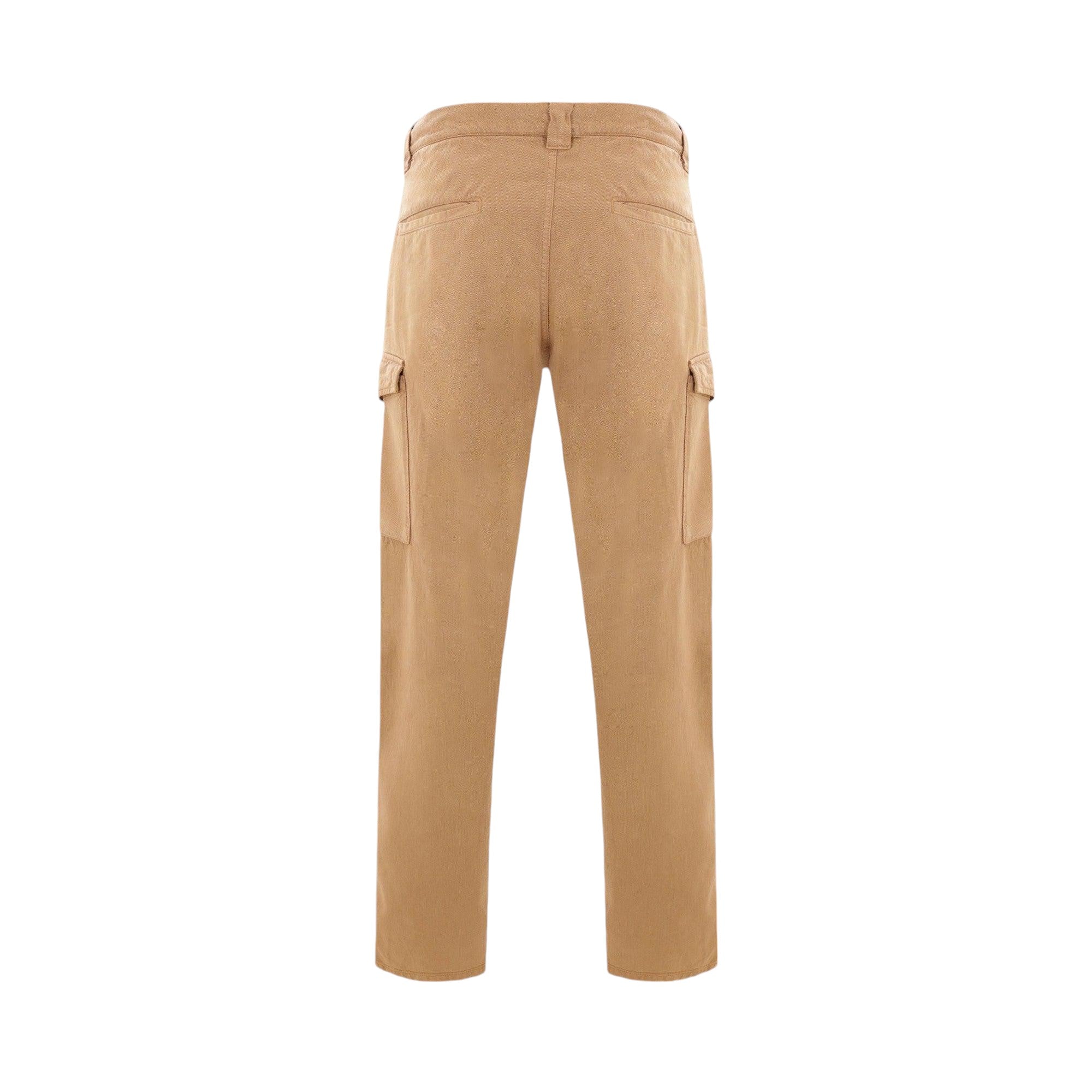 Cotton Blend Cargo Trousers-ASPESI-JOHN JULIA