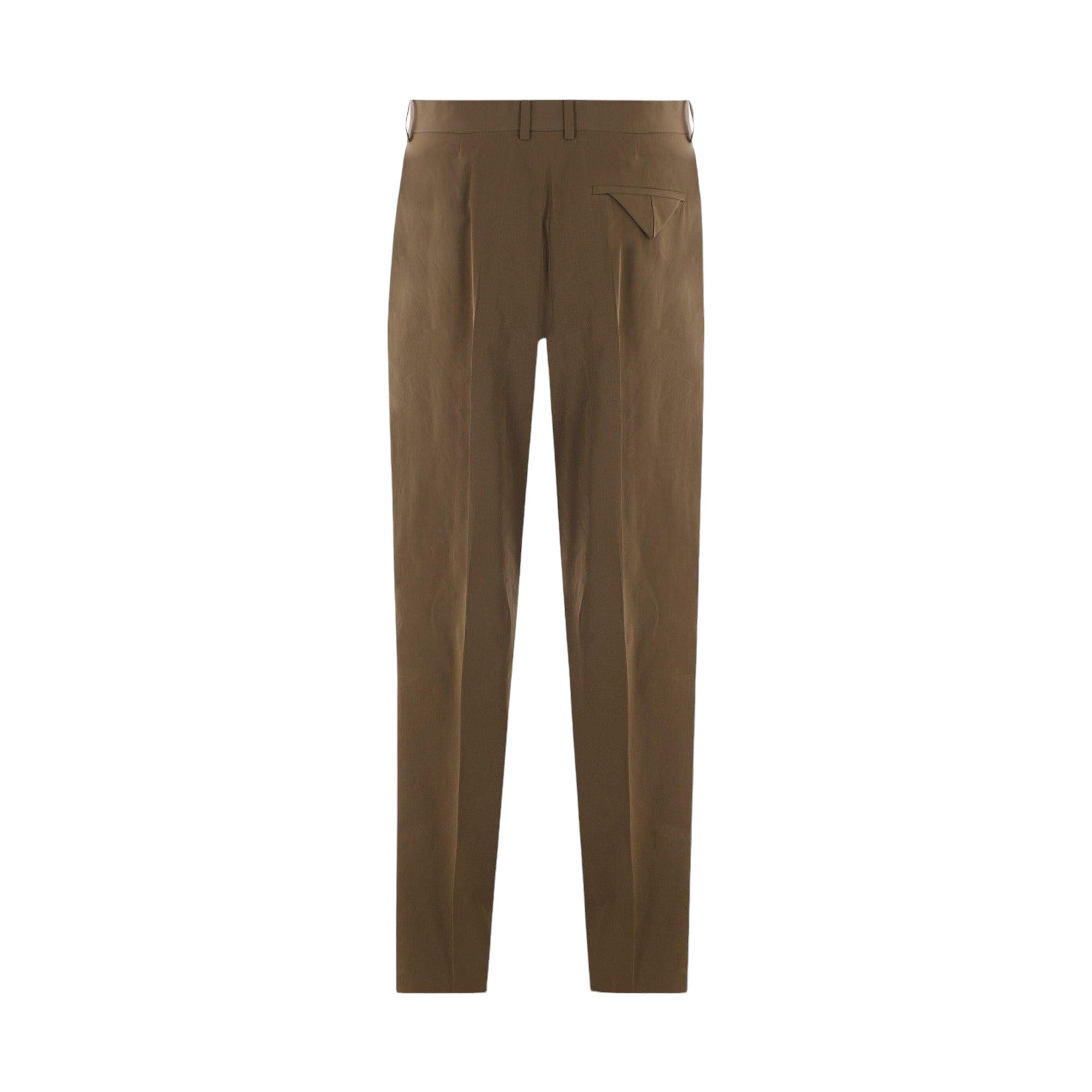 Cotton Blend Regular-fit Pants-BOTTEGA VENETA-JOHN JULIA