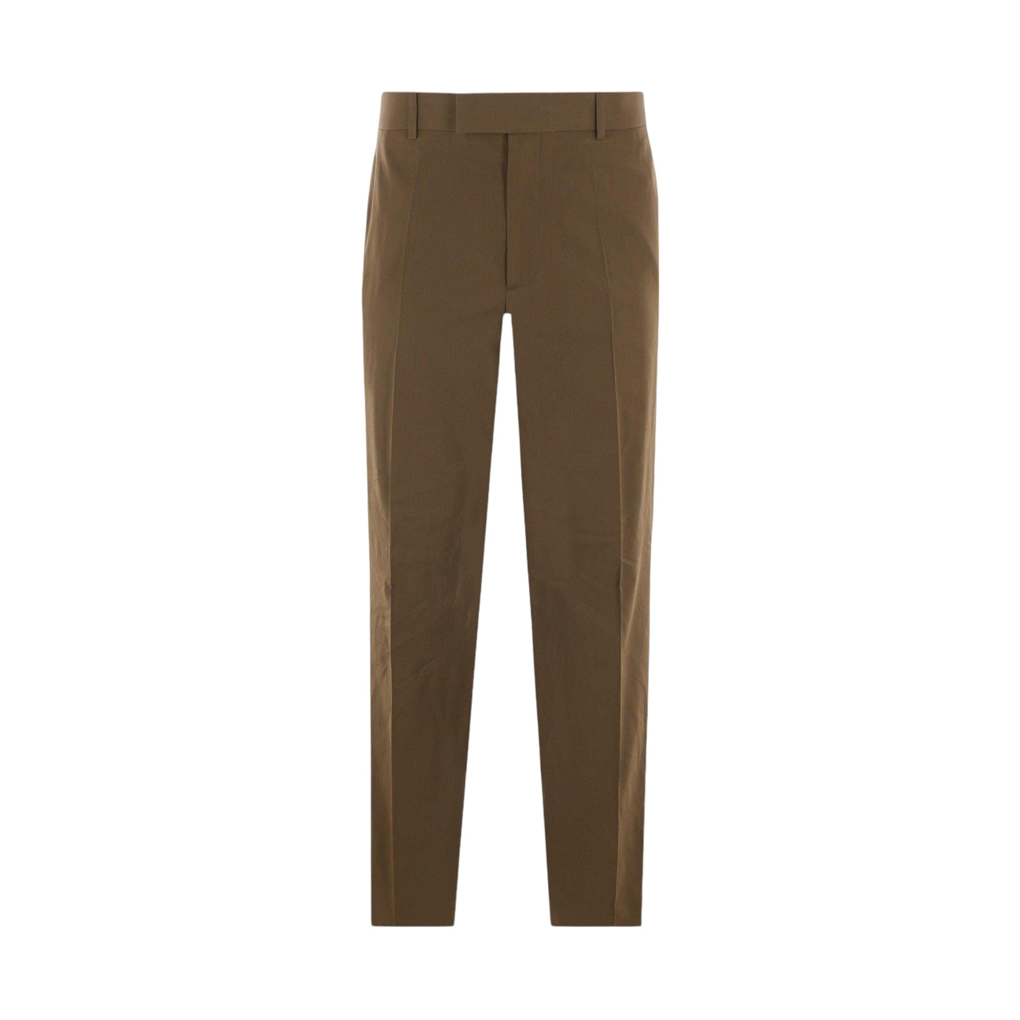 Cotton Blend Regular-fit Pants-BOTTEGA VENETA-JOHN JULIA