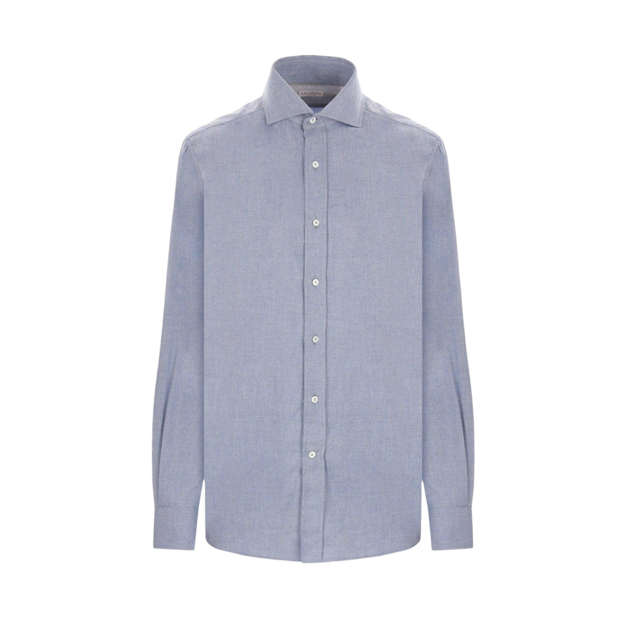 Cotton Blend Shirt-BRUNELLO CUCINELLI-JOHN JULIA