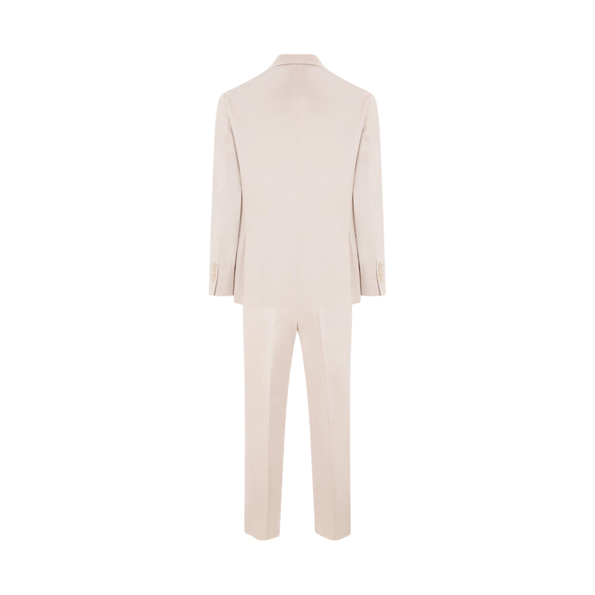 Cotton Cashmere Two-piece Suit-BRUNELLO CUCINELLI-JOHN JULIA