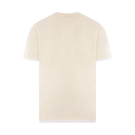 Cotton Crewneck T-shirt-BRIONI-JOHN JULIA