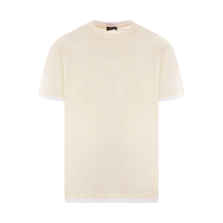 Cotton Crewneck T-shirt-BRIONI-JOHN JULIA