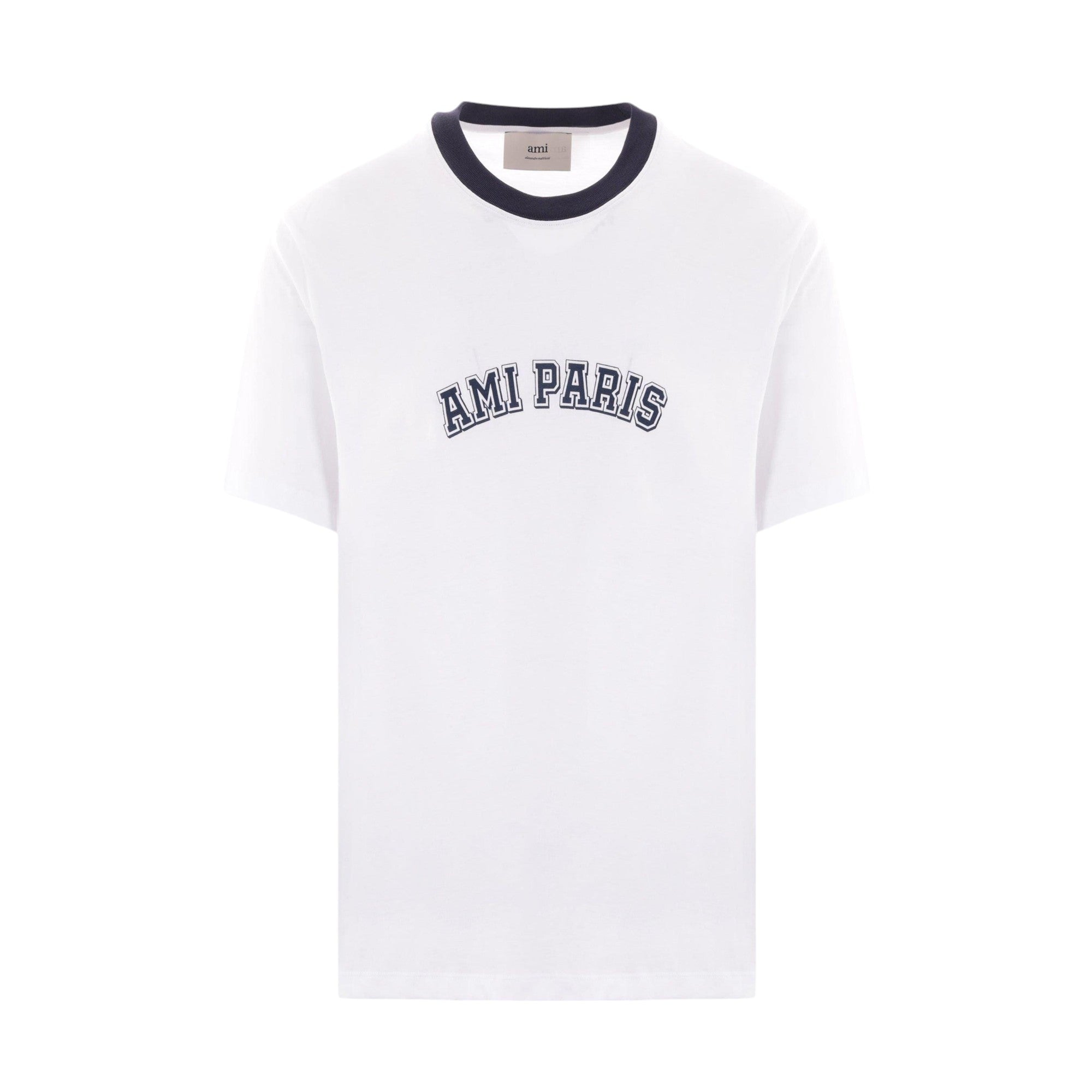 Cotton Jersey T-shirt-AMI PARIS-JOHN JULIA