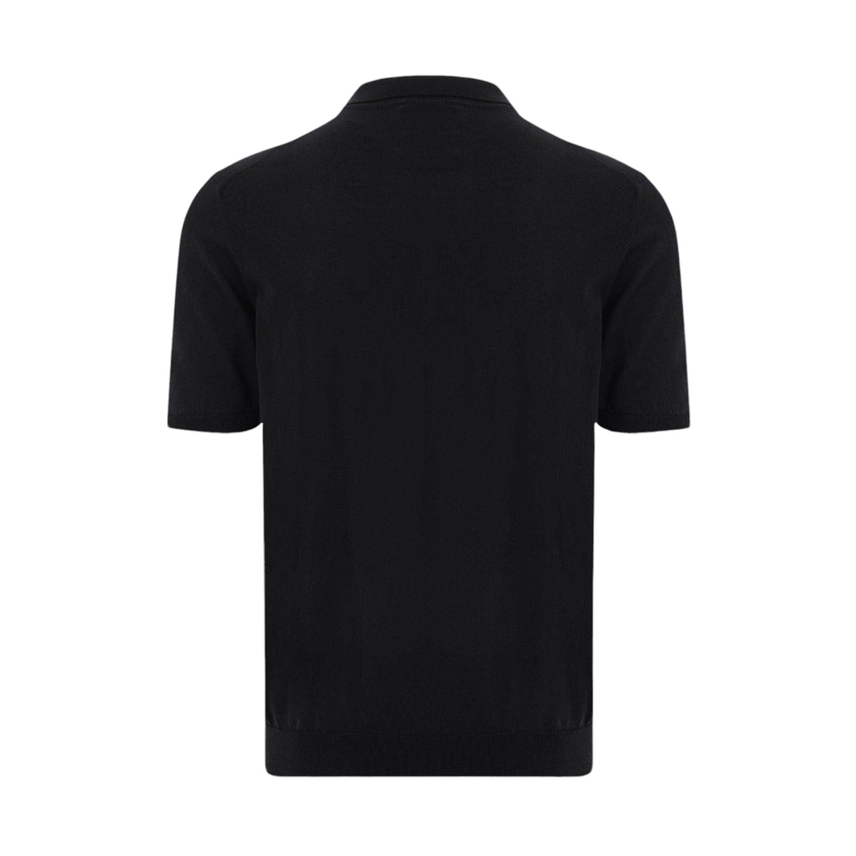 Cotton Knit Polo Shirt-ROBERTO COLLINA-JOHN JULIA