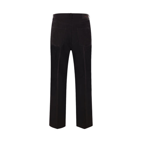 Cotton Moleskine Trousers-FERRAGAMO-JOHN JULIA