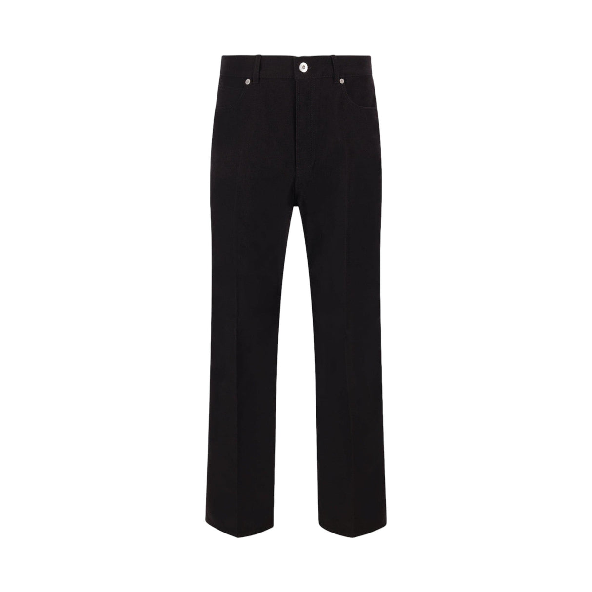 Cotton Moleskine Trousers-FERRAGAMO-JOHN JULIA