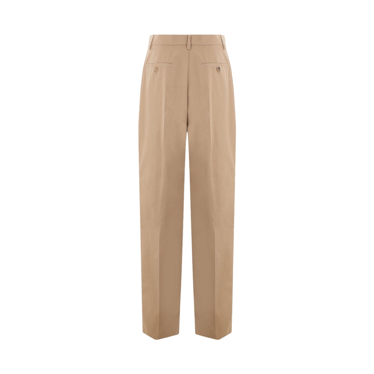 Cotton Oversized Pants-PRADA-JOHN JULIA