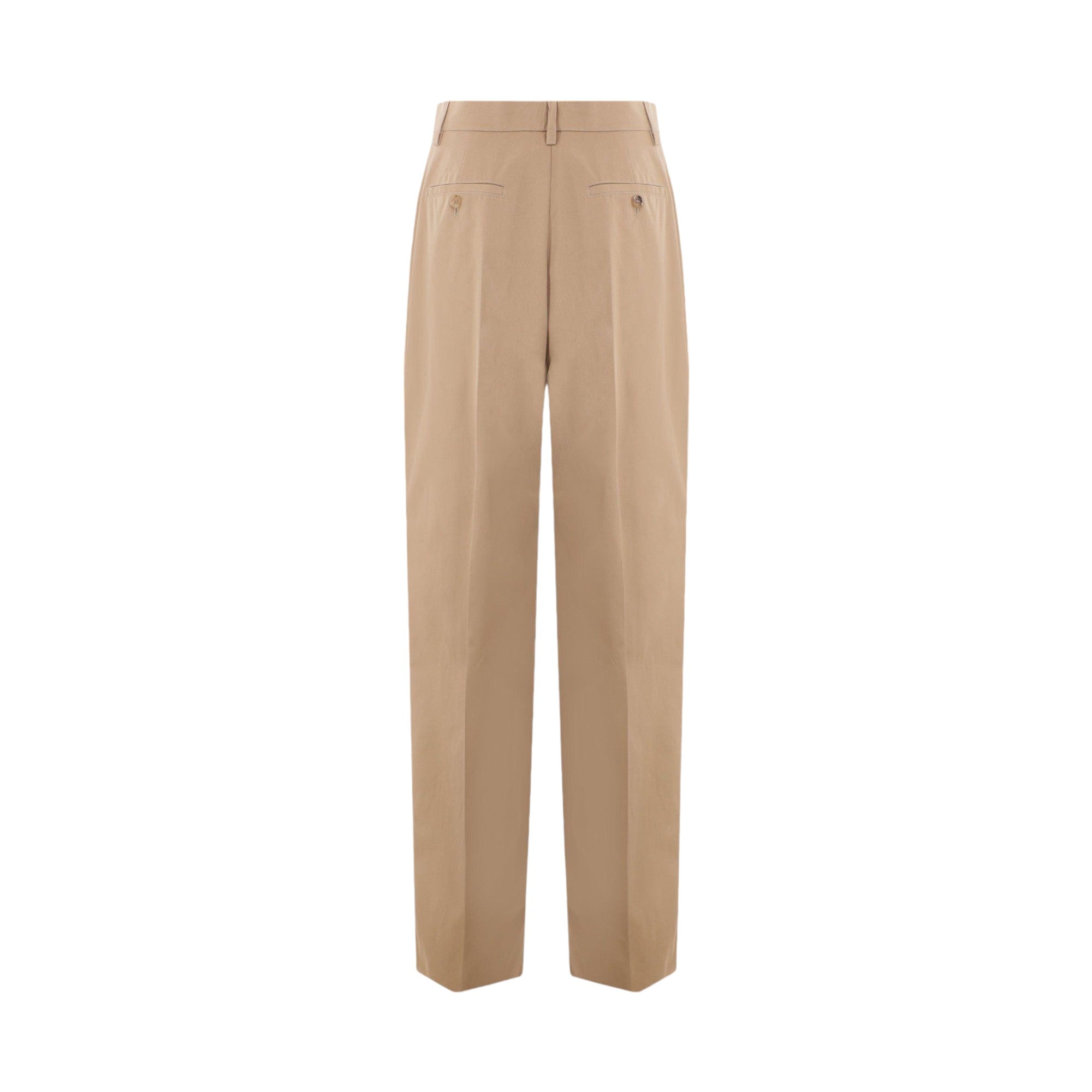 Cotton Oversized Pants-PRADA-JOHN JULIA