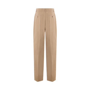 Cotton Oversized Pants-PRADA-JOHN JULIA