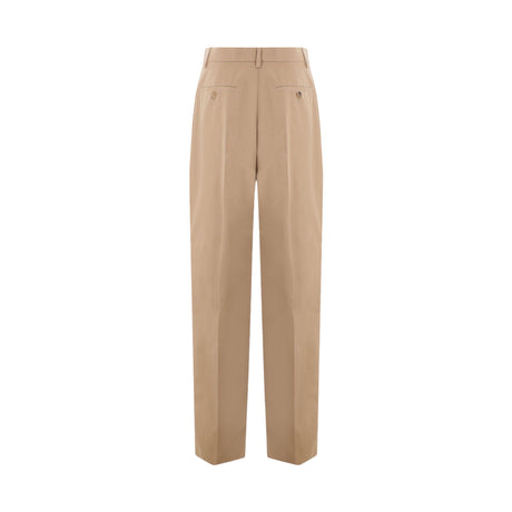 Cotton Oversized Pants-PRADA-JOHN JULIA