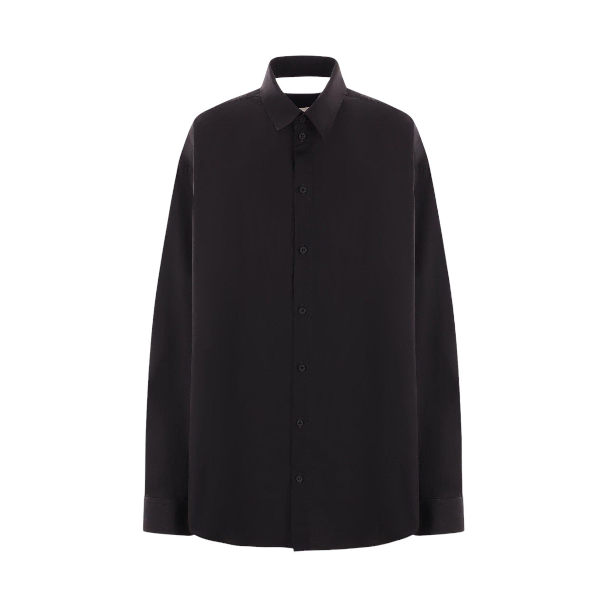 Cotton Poplin Shirt Dress-BALENCIAGA-JOHN JULIA