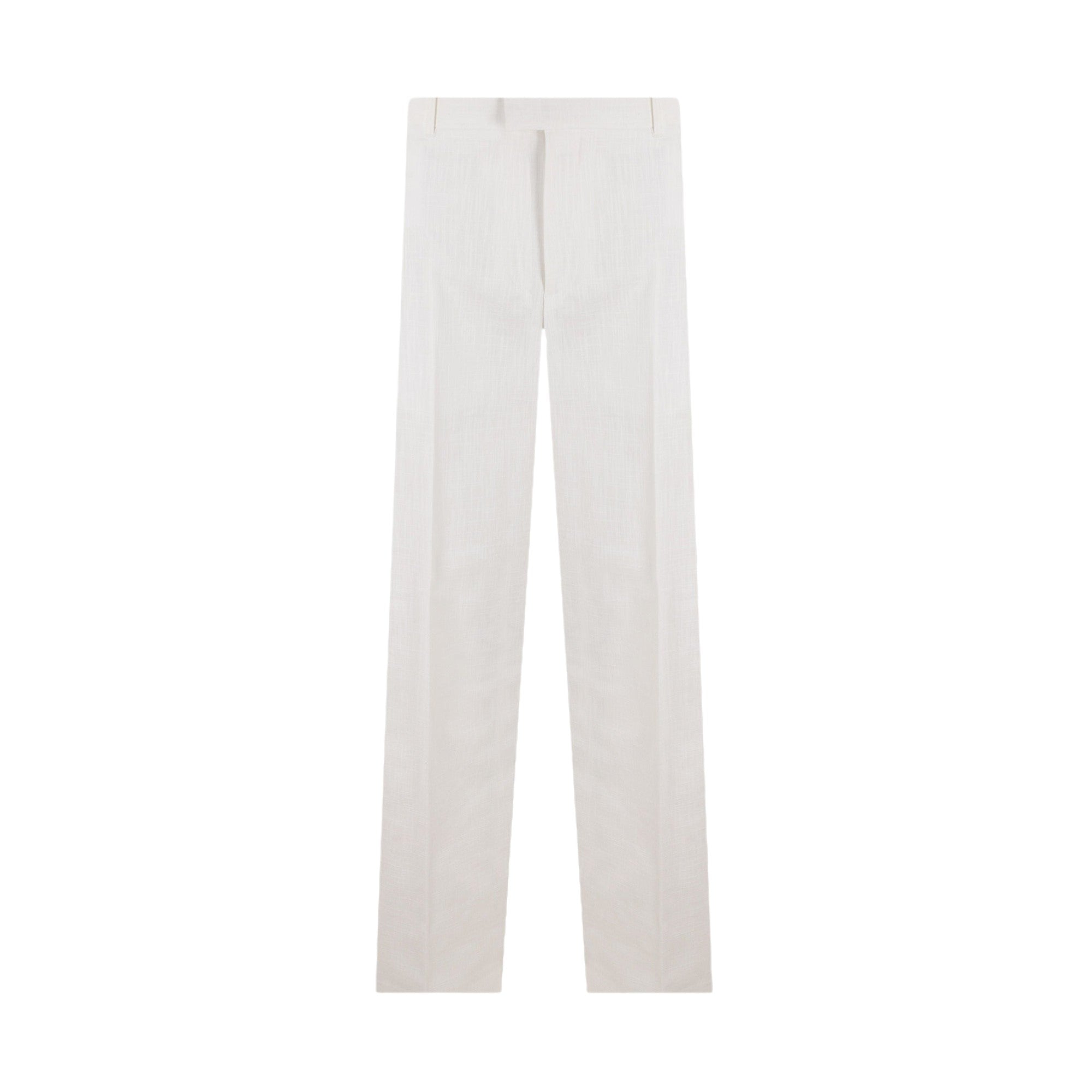 Cotton Straight-leg Pants-BOTTEGA VENETA-JOHN JULIA