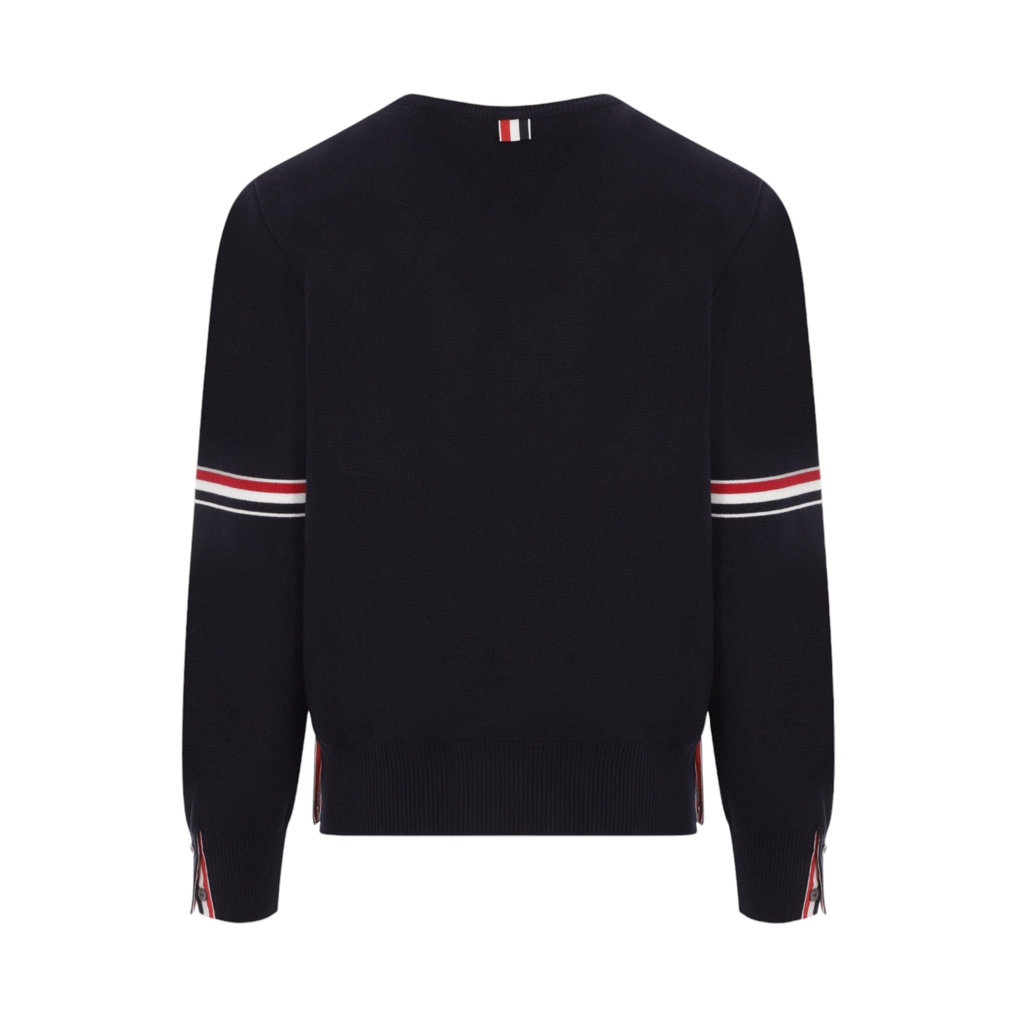 Cotton Sweater-THOM BROWNE-JOHN JULIA