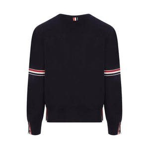 Cotton Sweater-THOM BROWNE-JOHN JULIA