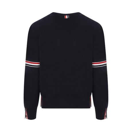 Cotton Sweater-THOM BROWNE-JOHN JULIA