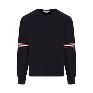 Cotton Sweater-THOM BROWNE-JOHN JULIA