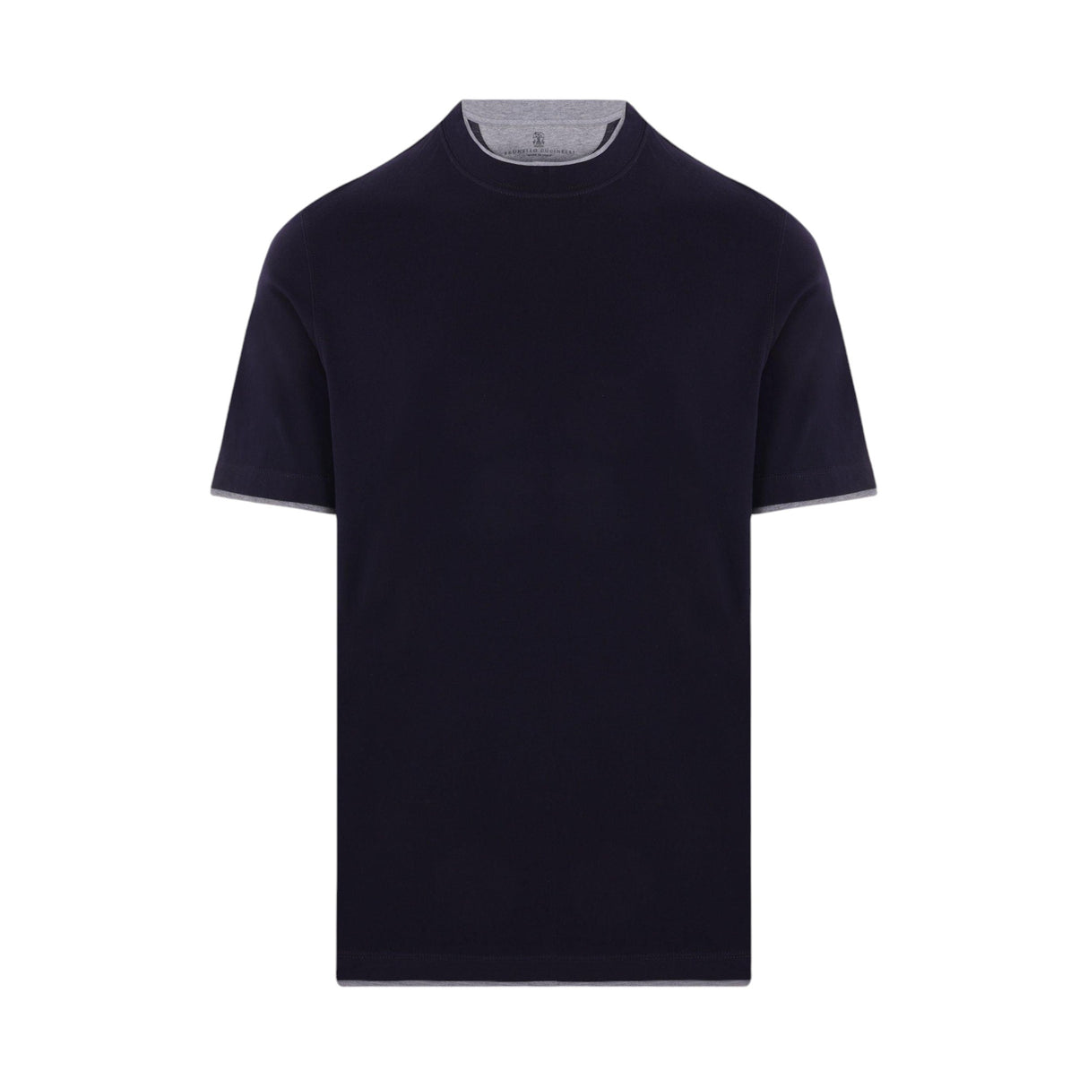 Cotton T-shirt-BRUNELLO CUCINELLI-JOHN JULIA