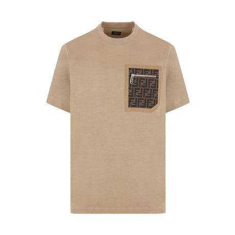 Cotton T-shirt-FENDI-JOHN JULIA