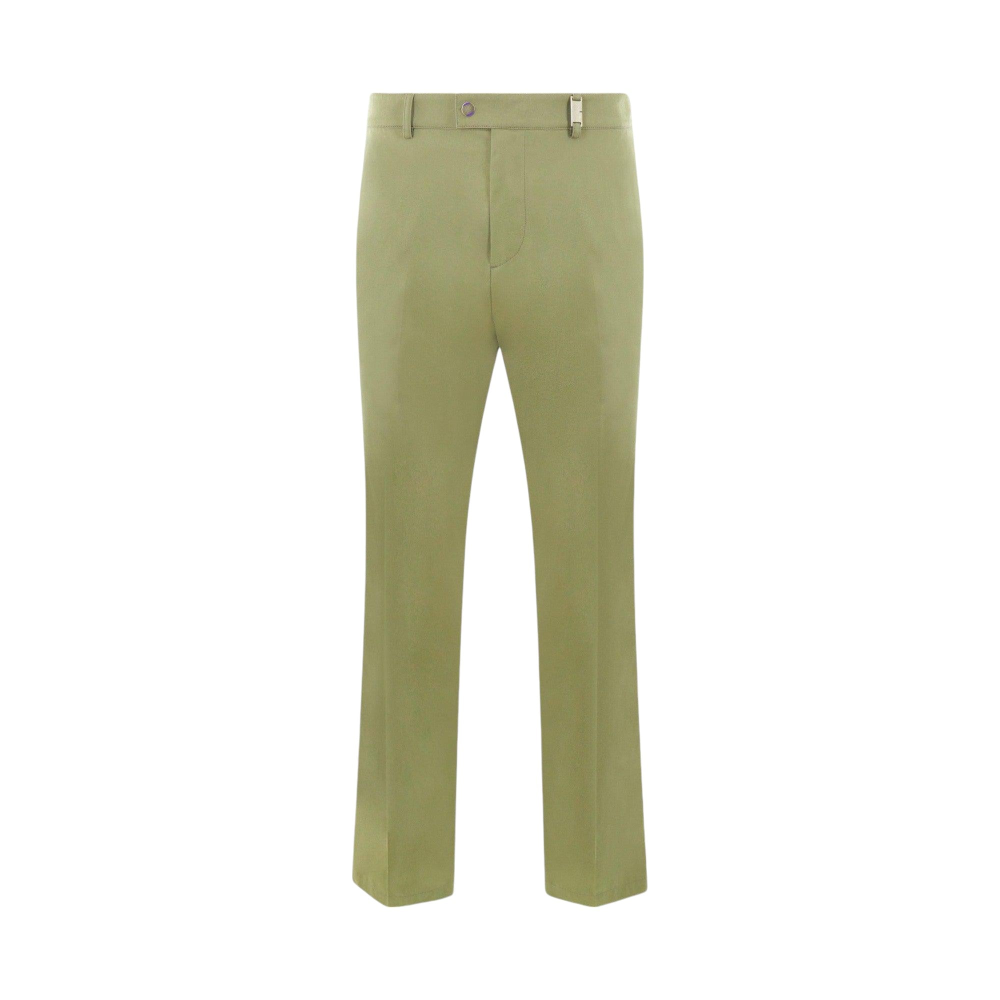 Cotton Twill Chino Pants-BURBERRY-JOHN JULIA