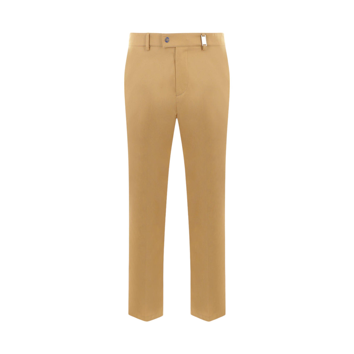 Cotton Twill Chino Pants-BURBERRY-JOHN JULIA