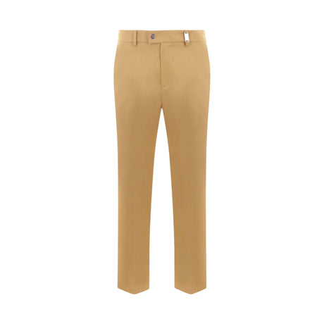 Cotton Twill Chino Pants-BURBERRY-JOHN JULIA