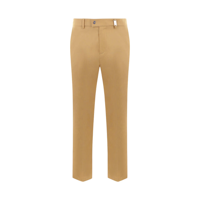 Cotton Twill Chino Pants-BURBERRY-JOHN JULIA