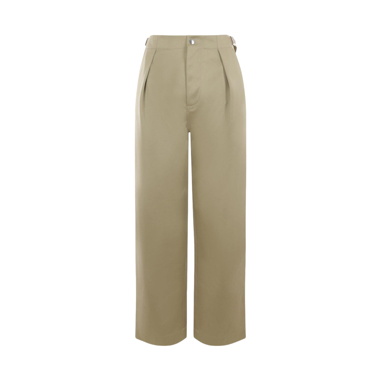 Cotton Wide-leg Cargo Pants-BURBERRY-JOHN JULIA