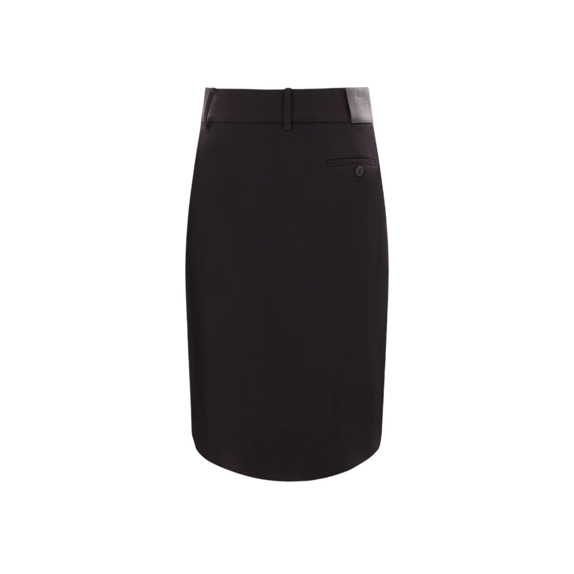 Cotton and Silk Wrap Skirt-LOEWE-JOHN JULIA