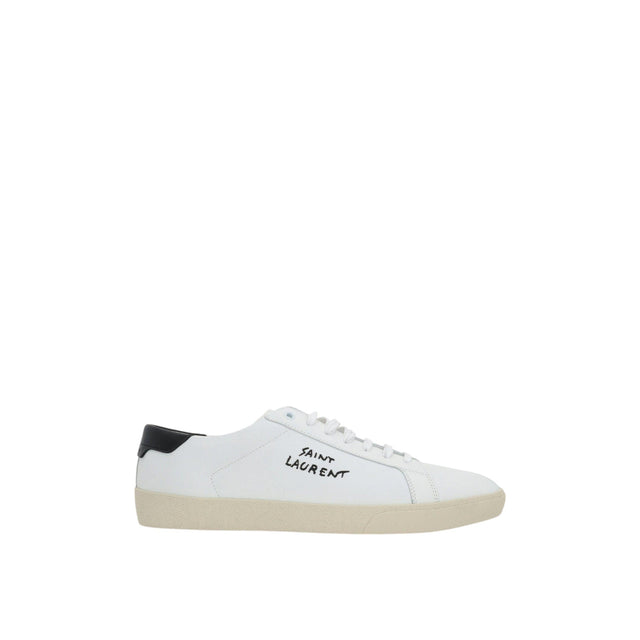 Court Classic Sl/06 Leather Sneakers-SAINT LAURENT-JOHN JULIA