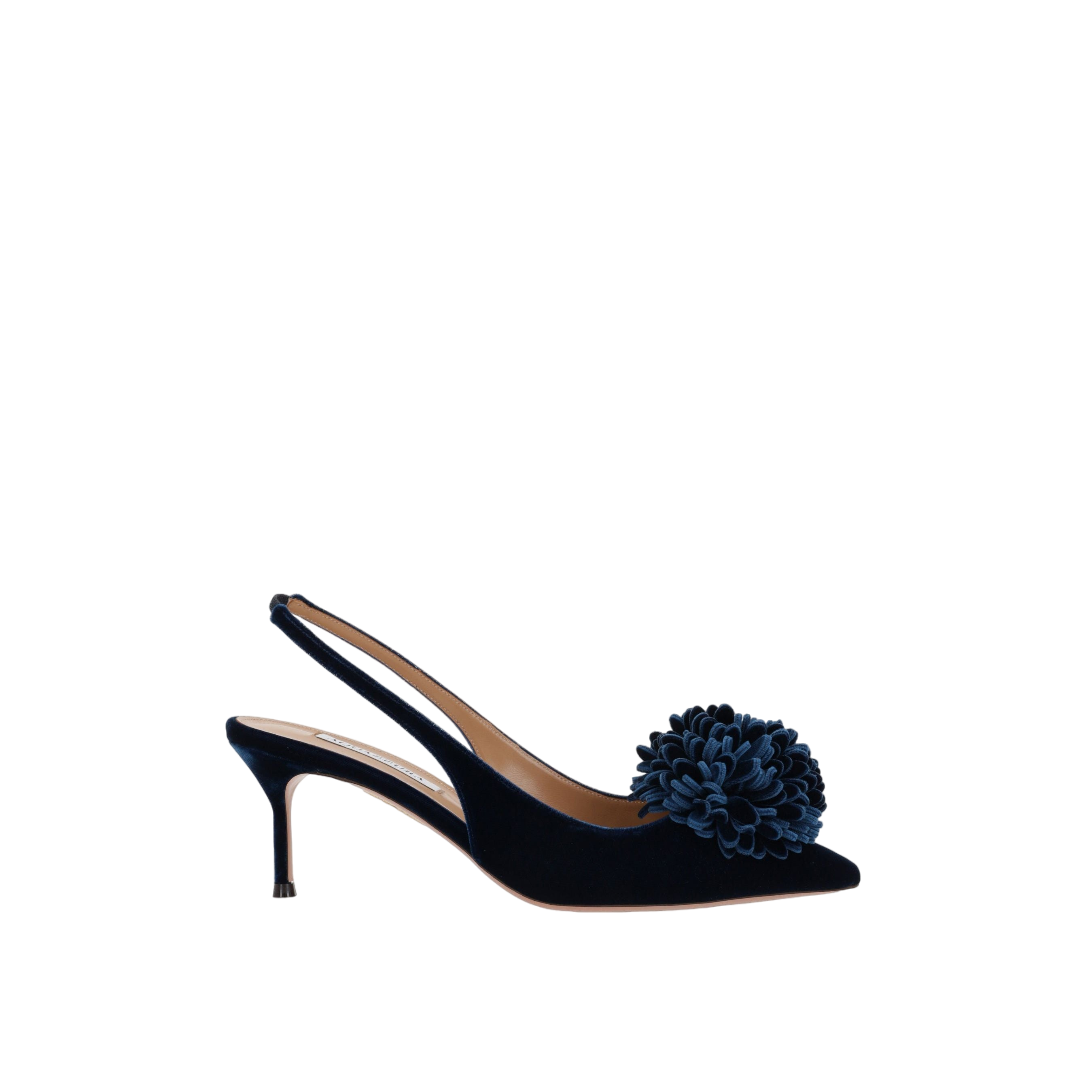 Couturier Slingbacks In Velvet-AQUAZZURA-JOHN JULIA