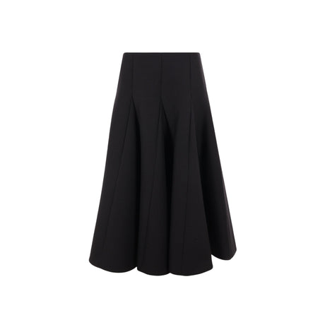 Crepe Couture Circle Skirt-VALENTINO GARAVANI-JOHN JULIA