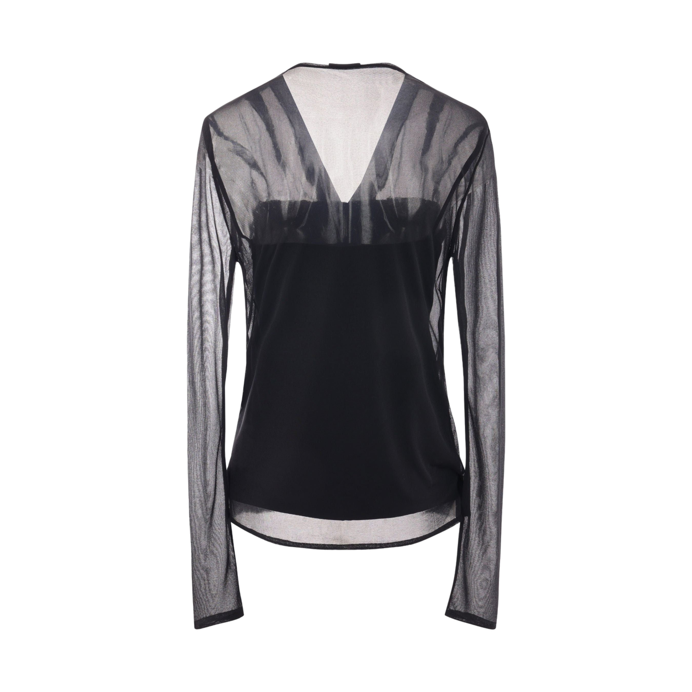 Crepe De Chine and Jersey Double-layered Top-GIVENCHY-JOHN JULIA