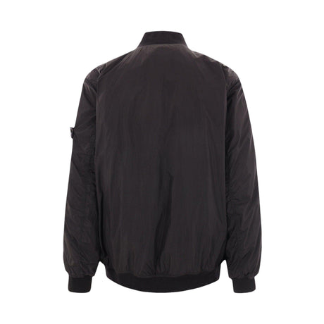 Crinkle Reps R-ny Bomber Jacket-STONE ISLAND-JOHN JULIA